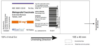 Metoprolol SuccER 50mg 100tablets Rev1213.jpg Metoprolol Succinate ER Label 50mg 100 CT Rev 03-17 - Metoprolol SuccER 50mg 100tablets Rev1213